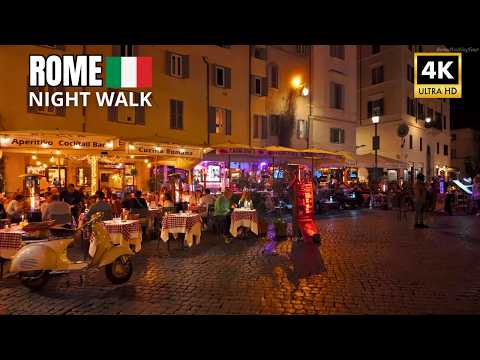 Rome Evening Walk ✨ | Discover the Magic of the City – 4K Walking Tour