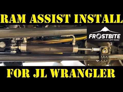 New JL Wrangler Ram Assist Steering Install