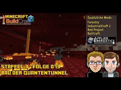 Let´s Play Buildcraft [HD+] S03E073 - Endlich - Bau der Quantentunnel
