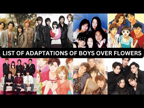 List of adaptations of Boys Over Flowers