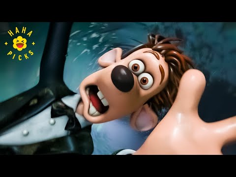Roddy is Forced Down the Toilet by Sid | Flushed Away