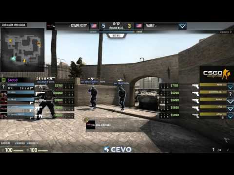compLexity vs VAULT - Game 1 - CEVO/GFINITY - S9 Pro-League - Qualifer 1