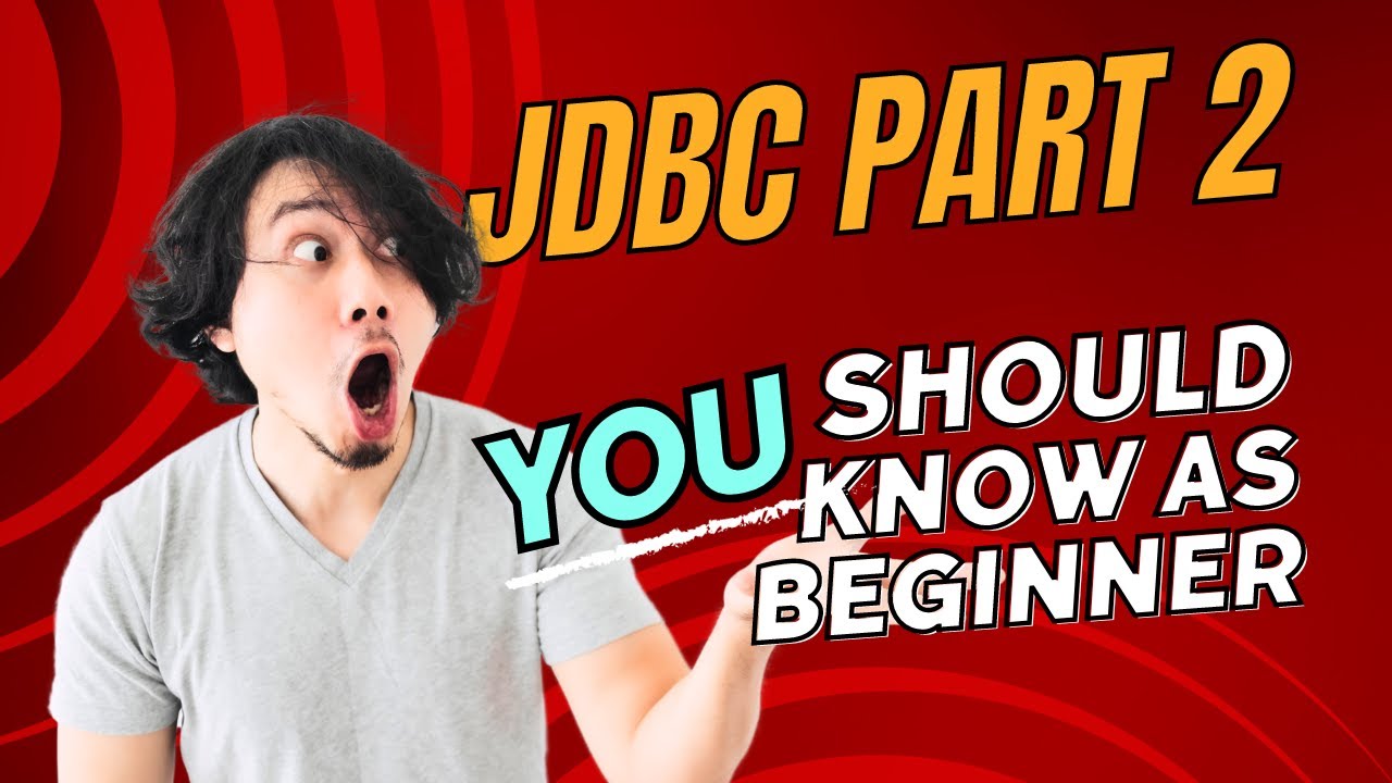 JDBC part 2 - JDBC - Java database connectivity !Java tutorial for beginners !Java career roadmap
