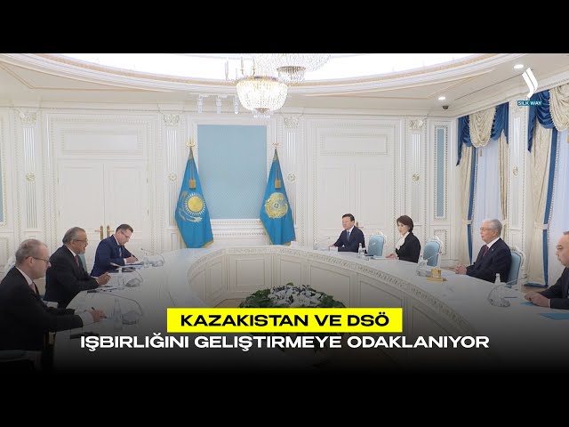 Kazakistan ve DSÖ işbirliğini geliştirmeye odaklanıyor