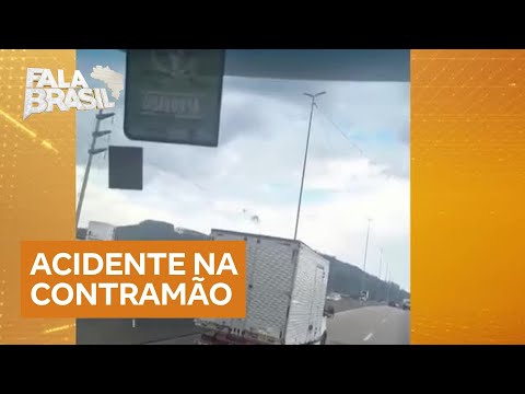 Motorista morre após dirigir na contramão em rodovia de SC