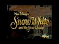 Snow White And The Seven Dwarfs VHS Re Release Trailer 1994