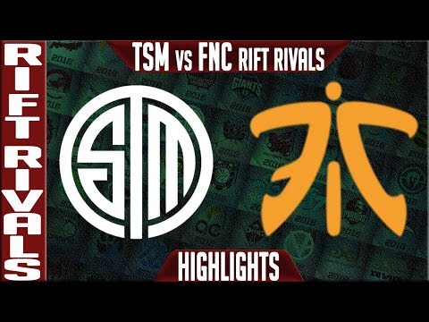 TSM vs FNC Highlights | Rift Rivals 2019 Day 2 NA vs EU | Team Solomid vs Fnatic