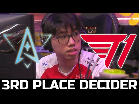 T1 VS POLARIS - 3RD PLACE DECIDER INTENSE GAME DPC SEA 2022