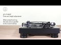 Video: Audio-Technica At-Lp140XpBke Giradiscos