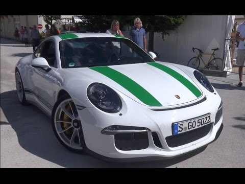 2017 Porsche 911 R Sound - start-up, revs, acceleration