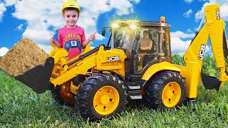 Download lagu Tractors, Crane, Excavator Bruder JCB 5CX working - Funny Stories for Kids | Compilation Toys 2 Boys mp3 Download lagu Tractors, Crane, Excavator Bruder JCB 5CX working - Funny Stories for Kids | Compilation Toys 2 Boys mp3