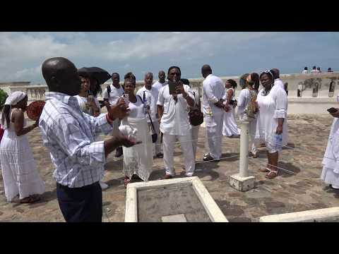 White Devils Buried at Cape Coast Holocaust Dungeons - May 2018 Tour
