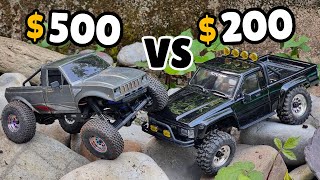 $500 vs $200 RC mini Crawler!