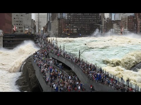 The Most Terrifying Monster Tsunami Caught on Camera - Natural Disasters