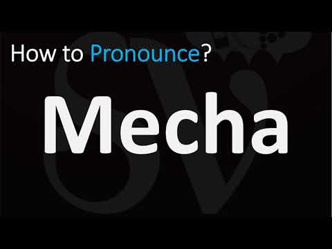How to Pronounce Mecha? (CORRECTLY)