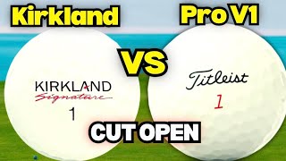 New Kirkland vs Pro V1 — We Cut Them Open