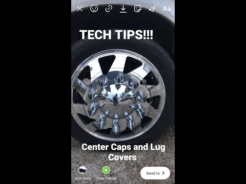 Tech Tip of the Week!! Center Caps & Lug Covers