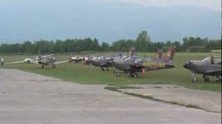 preview picture of video 'Breitling Devils su SIAI Marchetti SF260 all'Aeroporto di Thiene STABILIZZATO'