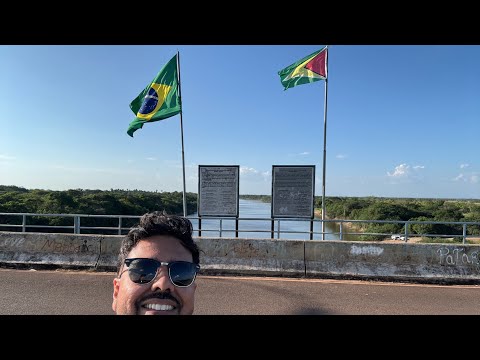 CROSSING THE BORDER FROM GUYANA 🇬🇾 TO BONFIM BRAZIL 🇧🇷 | EXPLORING LETHEM SHOPPING AREAS |