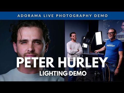 Peter Hurley’s Headshot Recipe | Adorama Event Space Live Photography Demo!
