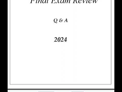 BIOD121 NUTRITION Module 5 Final Exam Review Q & A 2026 (Complete And Verified Study material)