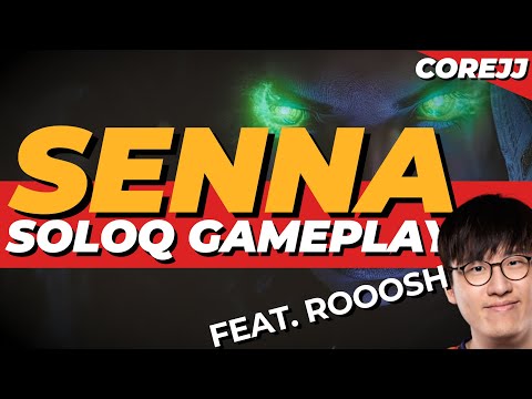 CoreJJ - Senna Korean SoloQ feat. Rush | League of Legends