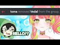 Toma Accidently Called Vedal On Vacation