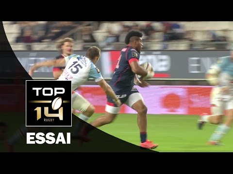 TOP 14 ‐ Essai Maritino NEMANI (FCG) – Grenoble-Bayonne – J8 – Saison 2016/2017