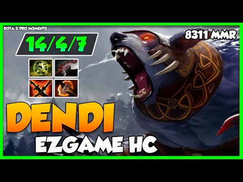 DENDI Ursa vs PL - 20min GG Godlike No Mercy - Dota 2 Pro Moments