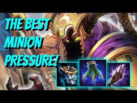 HADES HAS THE BEST MINION PRESSURE IN SOLO! | Hades Solo - SMITE Ranked Conquest