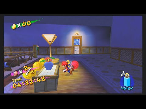 Super Mario Sunshine (3D All Stars) # 62: Sirena Beach - Red Coins in the Hotel