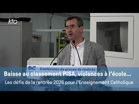 Les défis de la rentrée 2026 pour l’Enseignement Catholique
