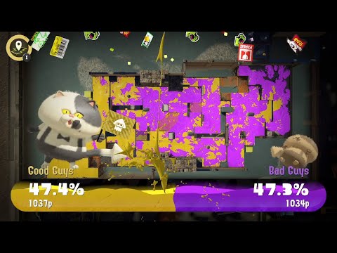 The Closest Turf War You Will Ever See (splatoon 3)