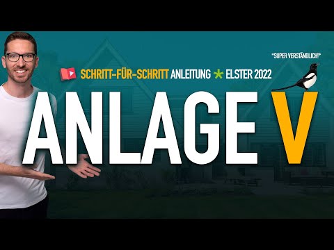 Mieteinkünfte versteuern: Anlage V 2022 ausfüllen ✅ Steuererklärung 2022 Anlage V Elster Tutorial