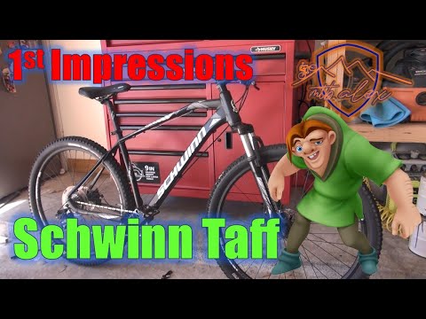 🚴‍♂️✨✨⭐⭐ 2020 Schwinn Taff 1st impressions and components  // With some Upgrades already?? #mtblife