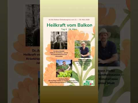 Bio-Balkon-Kongress: Vertikale Kräuter-Oasen für die Stadt