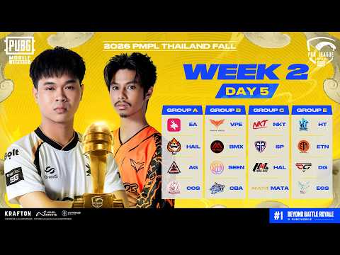 [TH] 2026 PMPL Thailand Fall รอบลีก สัปดาห์ที่ 2 วันที่ 5