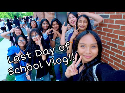 LAST DAY OF SCHOOL VLOG (GRWM + Vlog!)