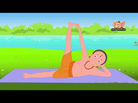 Learn Yoga in Hindi - Anantasana