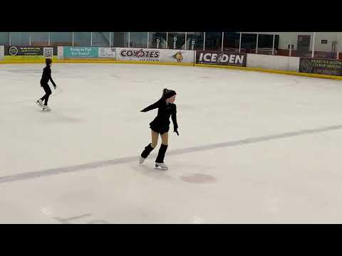 Georgie Watts Preliminary Skating skills