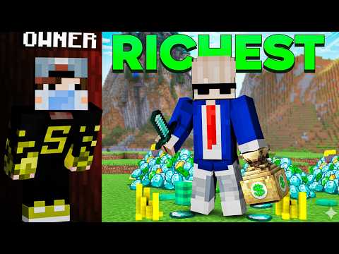 How I Become Richest Player On This Public Server | Battlepie @YesSmartyPie