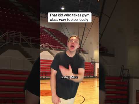 That kid who takes the gym class way too seriously #comedy #funny #pov #school #highschool