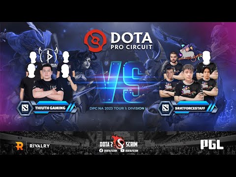 Thiuth Gaming vs 5RATFORCESTAFF - DPC NA 2023 Tour 1: Division I - Game Highlights - BO3