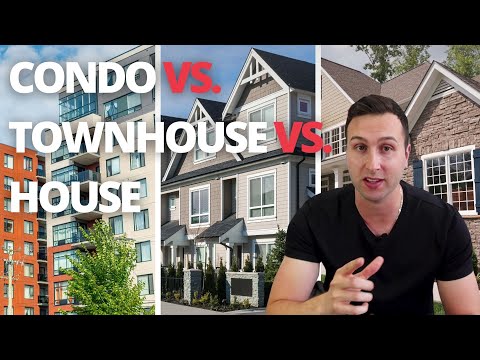 Condo vs Townhouse vs House (Which is Better?) | Home Buyers