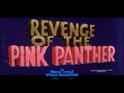 Revenge of the Pink Panther (1978) title sequence