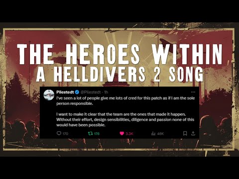 The Heroes Within - A Helldivers 2 Song #helldivers2