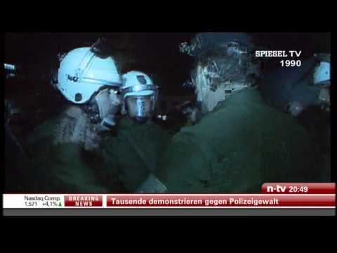 Ost-Berlin - Mainzer Strasse - Ende 1990 (DVB-T-Aufnahme)