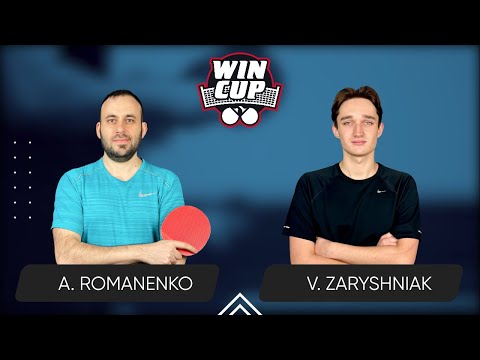 19:00 Andrii Romanenko - Vadym Zaryshniak West 5 WIN CUP 05.04.2024 | TABLE TENNIS WINCUP