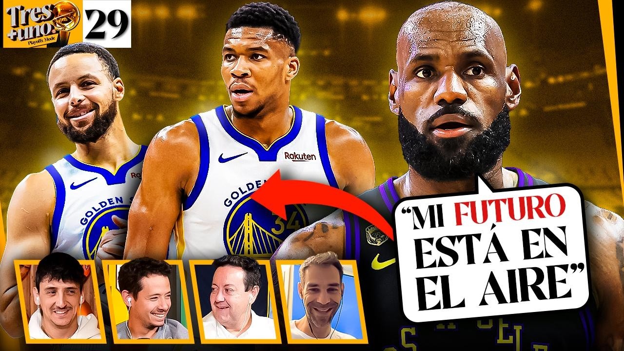 3+1 | ¡LAKERS ELIMINADOS! ¿LEBRON CON CURRY Y GIANNIS? Pedrada histórica, teléfonos de Calde… | 3x29