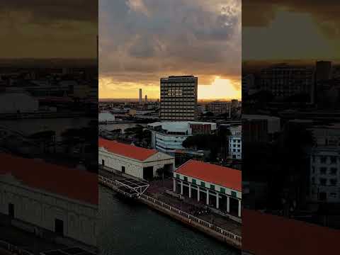 Cais Da Alfândega - Recife - Footage Be Drone